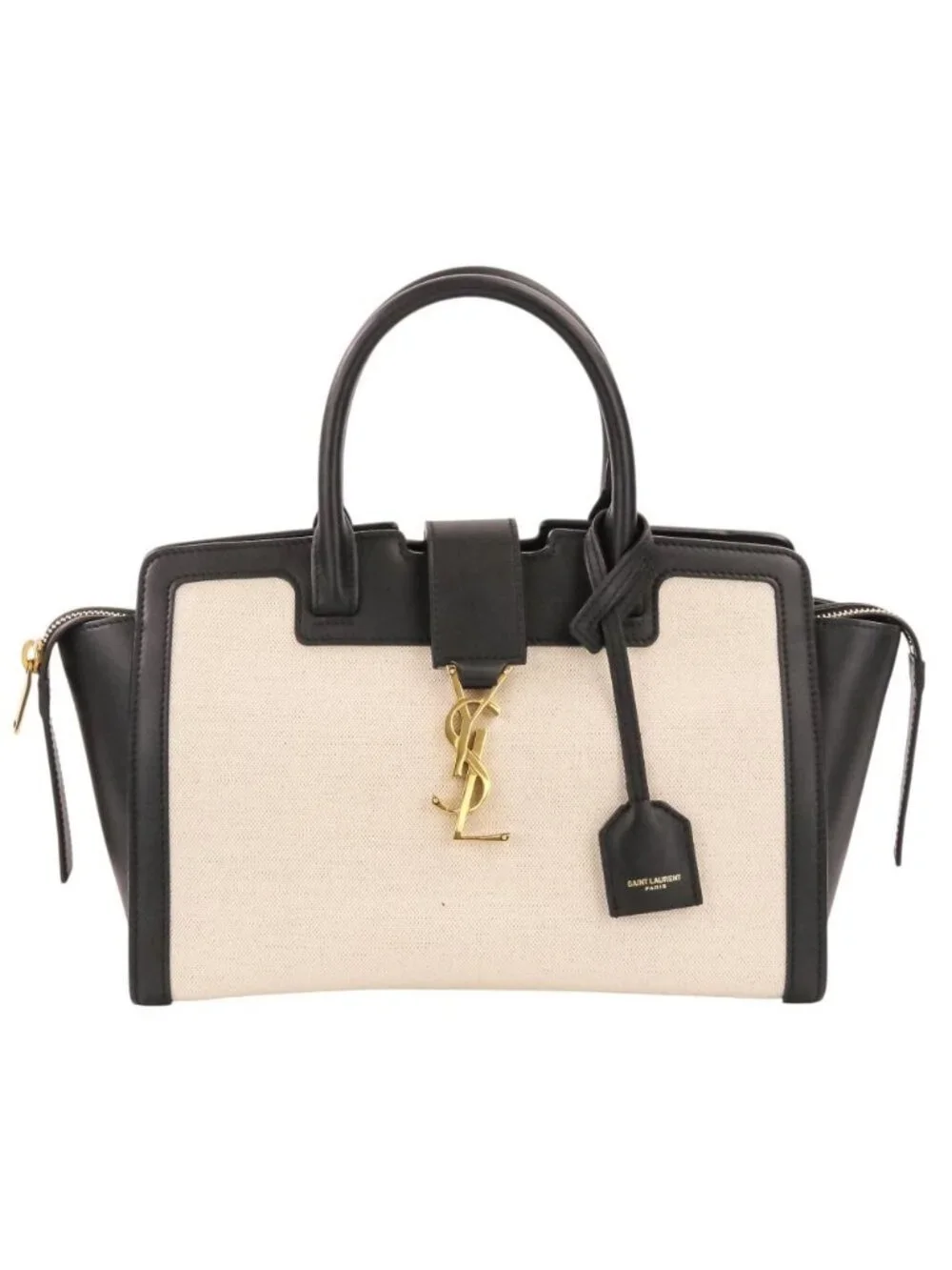 Saint Laurent Paris Downtown Baby 2-Way Shoulder Bag Black Kinari